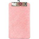 Набор ковриков  FREE STYLE розовый 60X100+60X50 (60x100+60x50-розовый-FREE STYLE) 