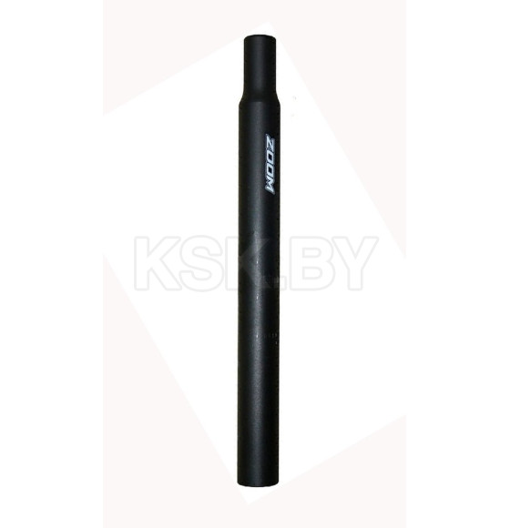 Штырь подседельный ZOOM SP-102 (D28.6, L-400, чёрный матовый) (8203) 