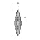 Люстра каскадная Divinare ROSIE 3511/02 LM-36 (3511/02 LM-36) 