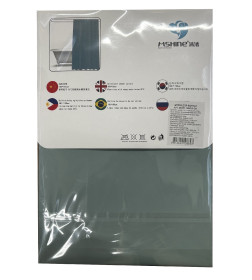 Штора для ванной из ПЕВА  180х180 см MS825