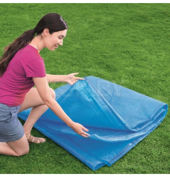 Тент-чехол обогревающий для бассейнов 378х186 см INTEX 28028 (28028) 