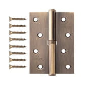 Петля Apecs 100*70-B-Steel-AB-R (упаковка 2 шт.)