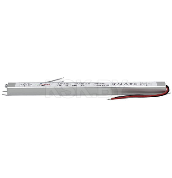 Блок питания 60W 12V IP20 серия (17030) Block Pencil Truenergy (17030) 
