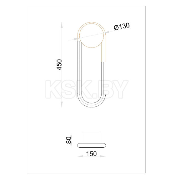 Настенный светильник Arte Lamp LUMINO A2233AP-20GO (A2233AP-20GO) 