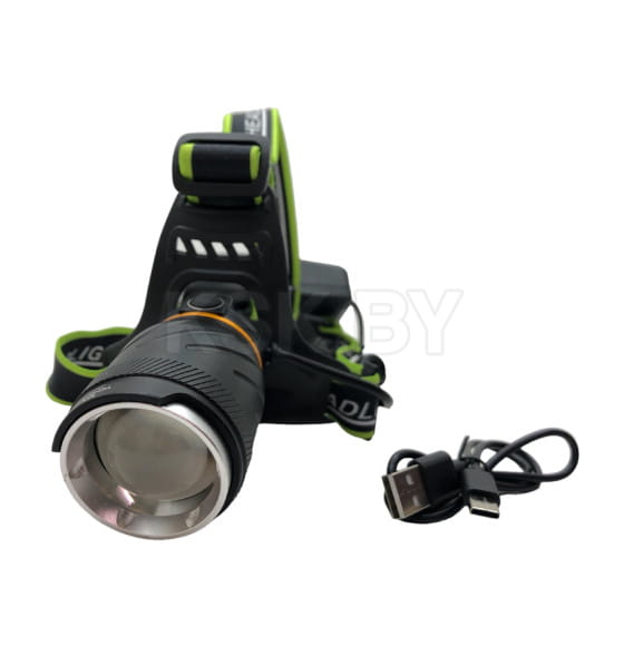 Фонарик налобный, аккум.,YM-G11-3-P360, 1700Lm, аккум.3х18650 + как power bank (YM-G11-3-P360) 
