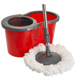 Комплект для уборки SPIN MOP (Красный)