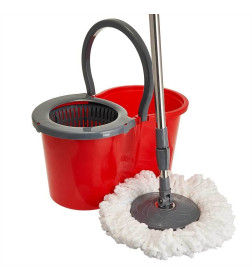 Комплект для уборки SPIN MOP (Красный)