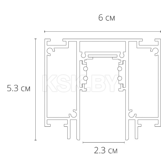 Магнитный шинопровод Arte Lamp LINEA-ACCESSORIES A474206 (A474206) 