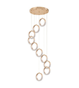 Подвесная люстра Arte Lamp MONTANA A7777SP-10GO