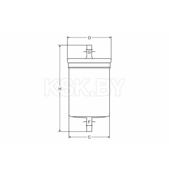 Фильтр топливный SCT ST 352 (ST 352) 