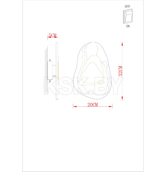 Светильник настенный Arte Lamp LIBERTAS A2096AP-5BK (A2096AP-5BK) 