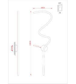 Светильник настенный Arte Lamp NOEMI A2099AP-24GO