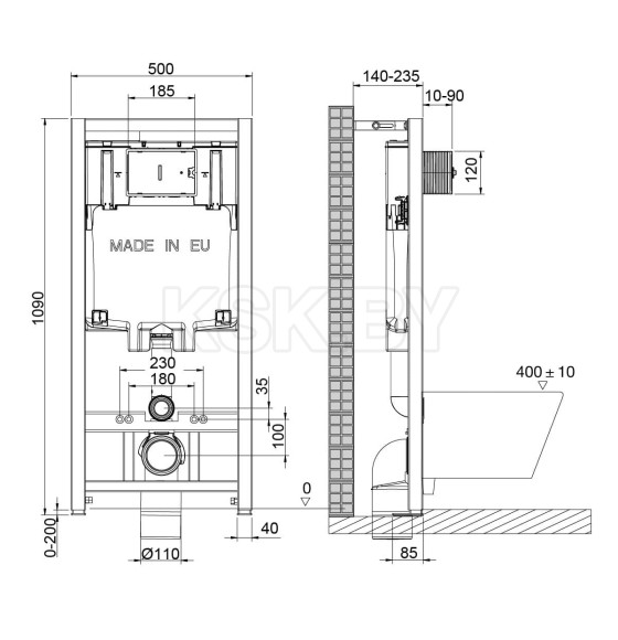 Инсталляция Lemark Peneda 9880001 (9880001) 