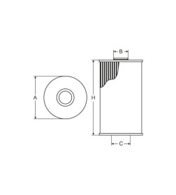 Фильтр топливный SCT SC 7064 P