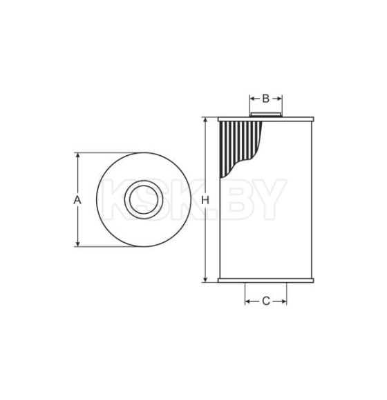 Фильтр топливный SCT SC 7064 P (SC 7064 P) 