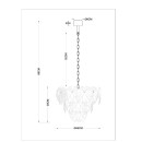 Подвесная люстра Arte Lamp KAPRI A4078LM-6GO (A4078LM-6GO) 