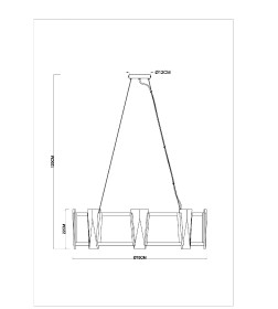 Подвесная люстра Arte Lamp GRATO A4079LM-8CC