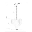 Подвесная люстра Arte Lamp FELICITA A4080LM-6GO (A4080LM-6GO) 