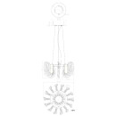 Подвесная люстра Divinare ANNA 1138/01 SP-36 (1138/01 SP-36) 