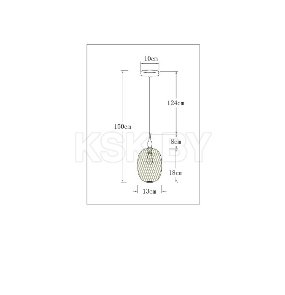 Светильник подвесной Divinare VERDI 5817/06 SP-1 (5817/06 SP-1) 