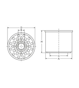 Фильтр топливный SCT ST 702 A