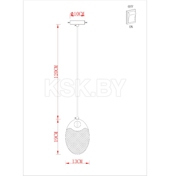 Светильник подвесной Arte Lamp VITORIA A2095SP-1GO (A2095SP-1GO) 