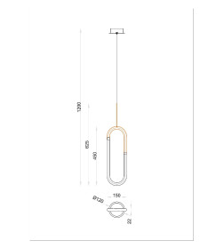 Светильник подвесной Arte Lamp LUMINO A2233SP-20BK