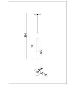 Светильник подвесной Arte Lamp RIGLA A6840SP-12AM