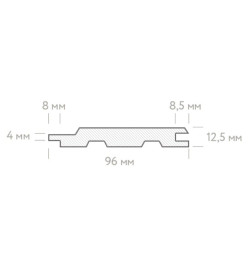 Евровагонка (ель,сосна) СОРТ "С" 12,5х96(88)х2000мм полезная площадь в упаковке 1,76 м2 (уп.10шт)