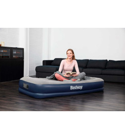 Кровать надувная Bestway Twin 191 x 97 x 36 см, со встроенным электронасосом