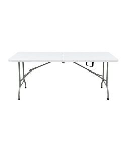 Стол складной, пластиковый Calviano 180 см light