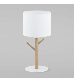 Настольный светильник с тканевым абажуром 5571 Albero White TK Lighting