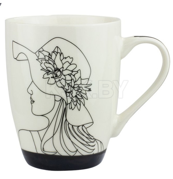 Кружка MUG-407, 360мл цвет МИКС  (MUG-407) 