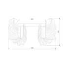 Настенный светодиодный светильник 90377/1 Bogate's (a065733) 