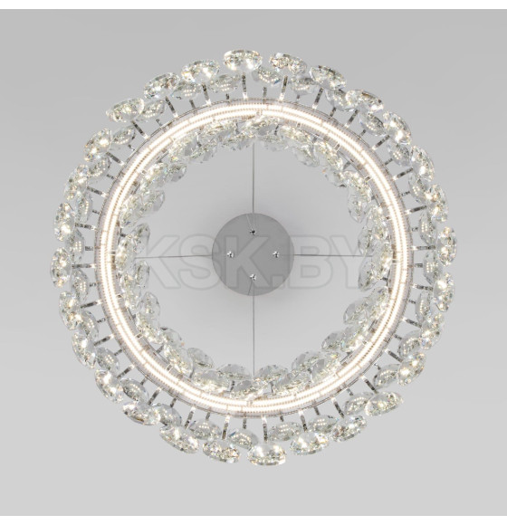 Подвесная светодиодная люстра с хрусталем 90371/1 Strotskis Bogate's (a065695) 