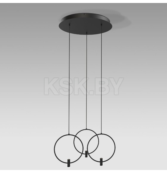 Подвесной светодиодный светильник 50257/3 LED черный Eurosvet (a065627) 