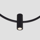 Подвесной светодиодный светильник 50257/3 LED черный Eurosvet (a065627) 