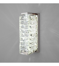 Настенный светильник с хрусталем 40259 LED хром Eurosvet