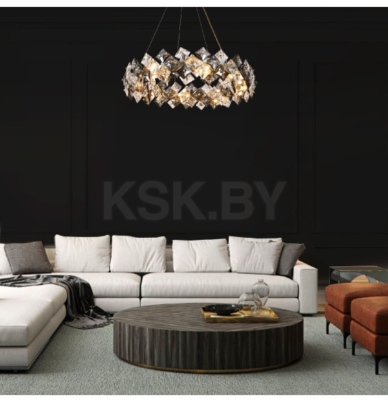 Подвесная люстра с хрусталем 371 Strotskis Bogate's (a065320) 