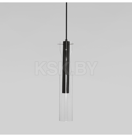 Подвесной светодиодный светильник со стеклянным плафоном 50253/1 LED черный Eurosvet (a063277) 