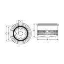 Фильтр масляный SCT SM 127 (SM 127) 