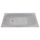 Ванна акриловая Alba Spa Lite прямоугольная 170х75 