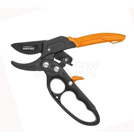 Секатор контактный с храповым механизмом 20см STARTUL METSA ST6490-03 (ST6490-03) 