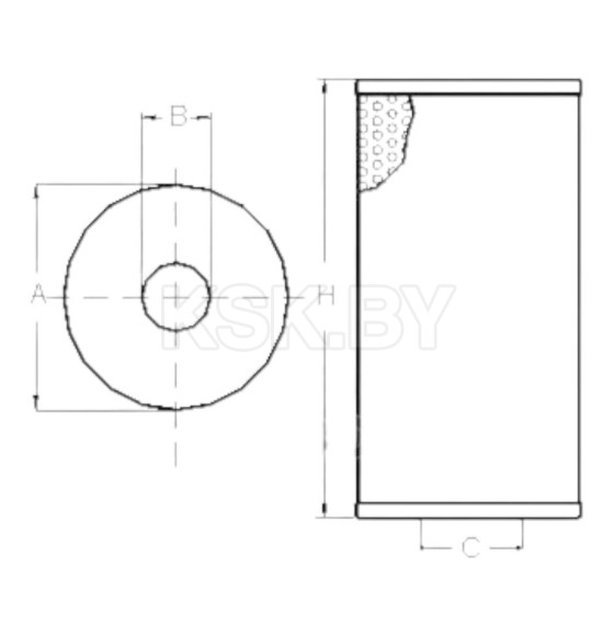 Фильтр масляный SCT SH 418 (SH 418) 