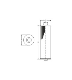 Фильтр топливный SCT SC 7025 P