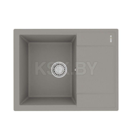Мойка кухонная из кварцгранита грей Lemark IMANDRA 640 (9910021) 