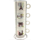 Набор кружек (4 шт.) DomiNado 958-29 (958-29) 