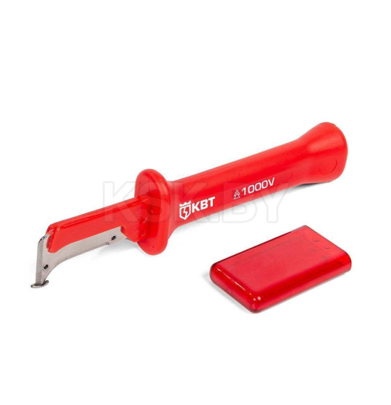 Нож диэлектрический НМИ-11 монтерский с малой «пяткой» КВТ (86566) 