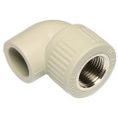 Отвод комбинированный ПП с внутр. резьбой 32х1" Wavin (SKOI03232X) 