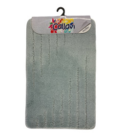 Коврик  "CALLAVI HIGHMONO" из 1-й шт, 50х80 см, голубая дымка 6588
